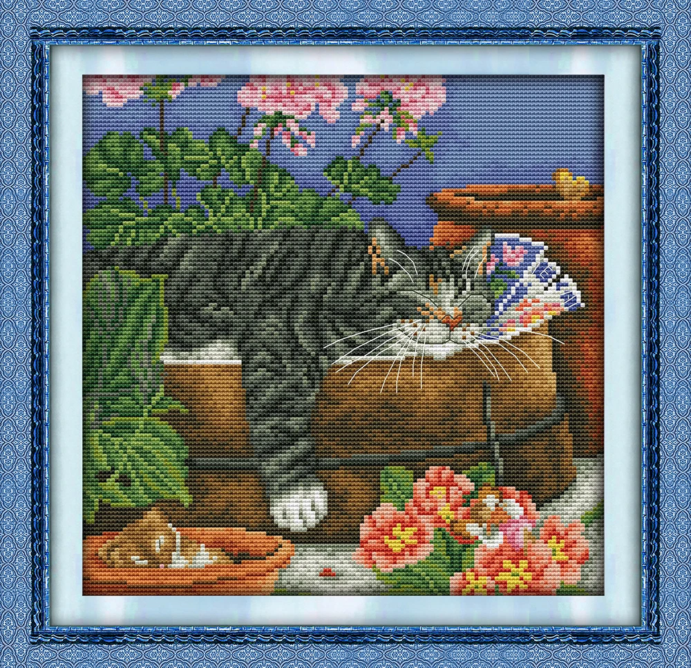 

Cross Stitch Kits Embroidery Needlework Sets Chinese Counted Cross Stitch Pattern Kits Home Decor
