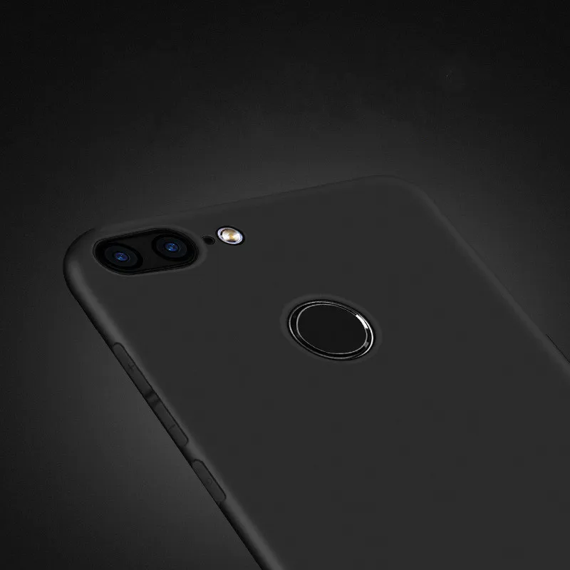 Нескользящий ТПУ чехол для телефона Huawei PSmart Ультратонкий силиконовый матовый
