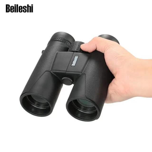 Beileshi HD 10x42 телескоп Бинокль длинный диапазон Professional бинокль охотничий телескоп широкоугольный противотуманный бинокль