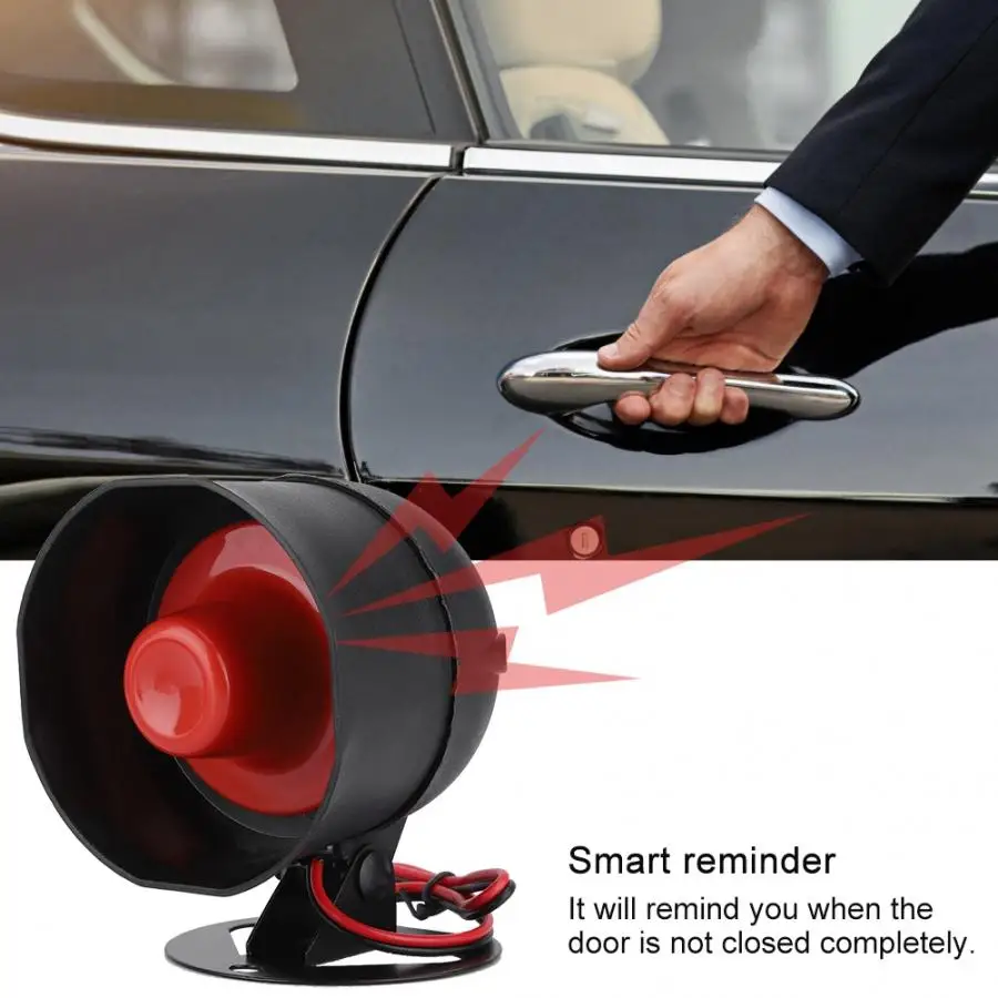 

alarm system for home Q1 Universal Car Alarm Security System Remote Control Lock Vehicle Anti Theft Alarm Key