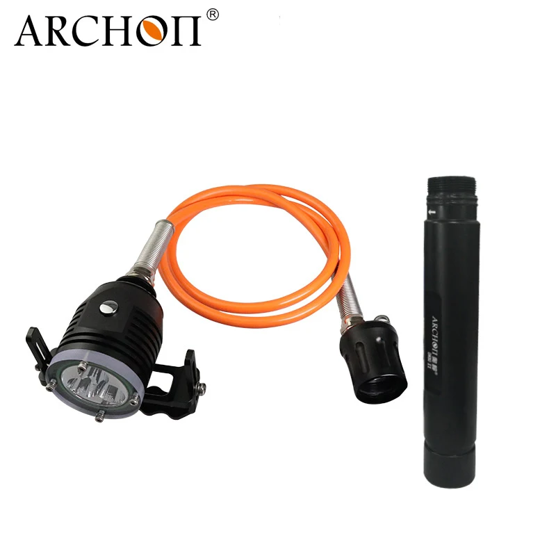 Модернизированный фонарик Archon DH30II для дайвинга раздельного типа подводное