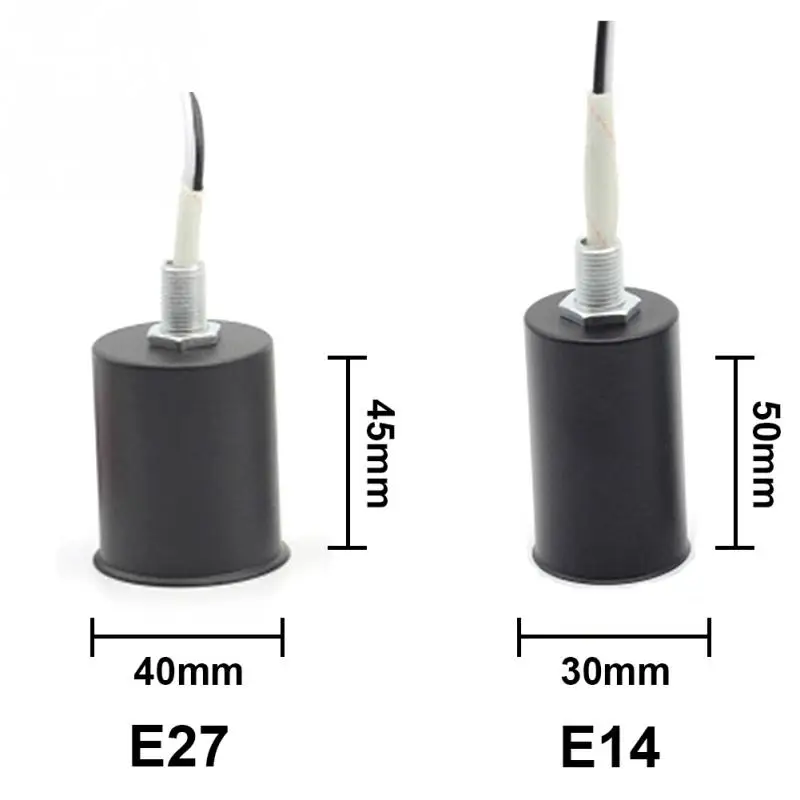 

Hot E27 E14 Ceramic Screw Base Round LED Light Bulb Lamp Socket Holder Adapter Light Bulbs Sockets#1229