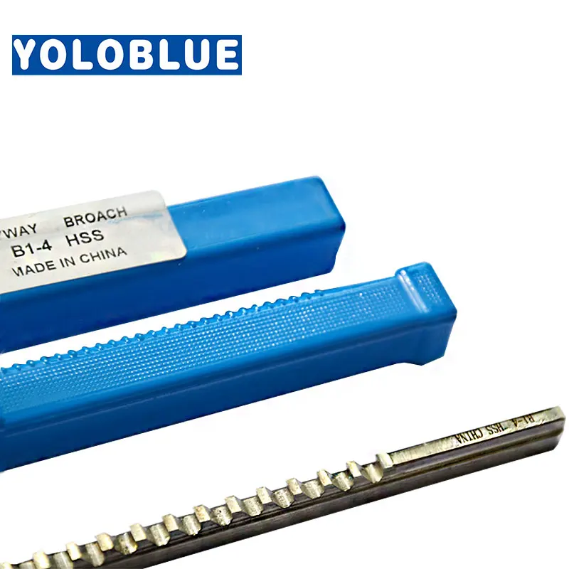 5mm B1 Type Push Type Keyway Broaches HSS Keyway Tools for CNC Machine Tool