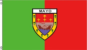 

Irish County Mayo Flag Banner Maigh Eo Flag New 3x5ft 90x150cm Polyester, free shipping