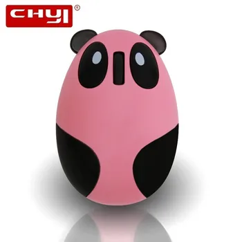 

CHYI Cute Cartoon Panda Design Wireless Mouse Rechargeable 1600DPI USB Optical Mice 3D Mini Computer Mause For Laptop PC Girl