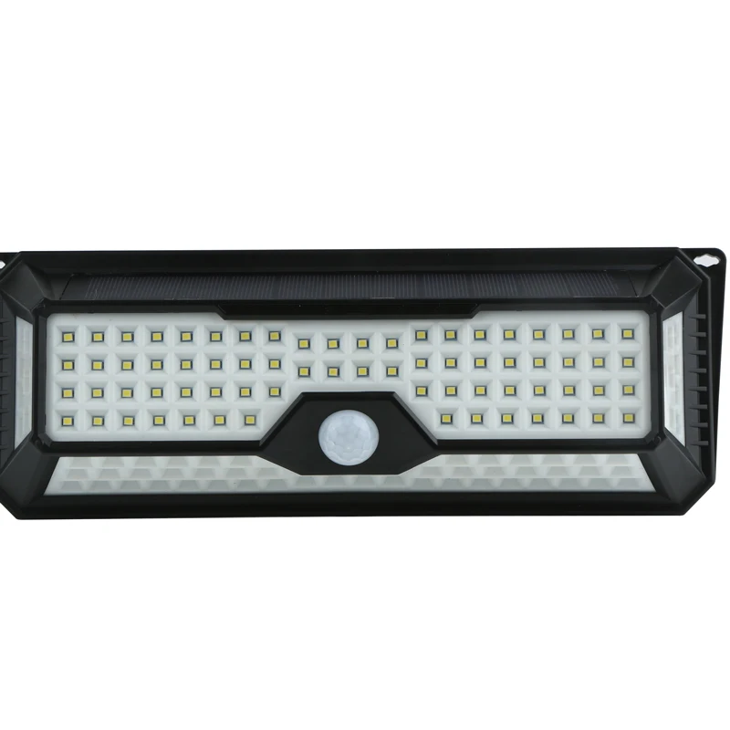 1 шт. 136LED 4 боковые солнечные движения PIR Сенсор настенный выключатель света 3