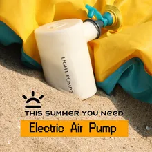 Электрический зарядный надувной насос открытый туристический коврик дорожная подушка воздушный насос мини портативный туристический надувной матрас насос