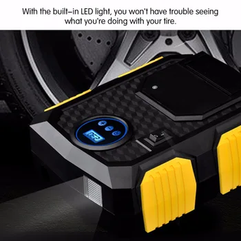 

Car Electronics Digital Tire Inflator 12V Car Portable Air Compressor Pump 150 PSI Car Air Compressor For Car Motorcycles