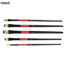 5 шт акварельные кисти нейлоновые волосы Силиконовые кисти комплект, принадлежности для живописи для детей граффити Рисование канцелярские инструменты