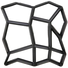 High Quality Plastic Paving Mould Concrete Stepping Driveway Stone Path Mold Patio Maker For DIY Pathways Paving Concrete Mold 10pcs lot paving concrete mold pavement mold driveway paving pavement mold patio concrete stepping stone path walk maker
