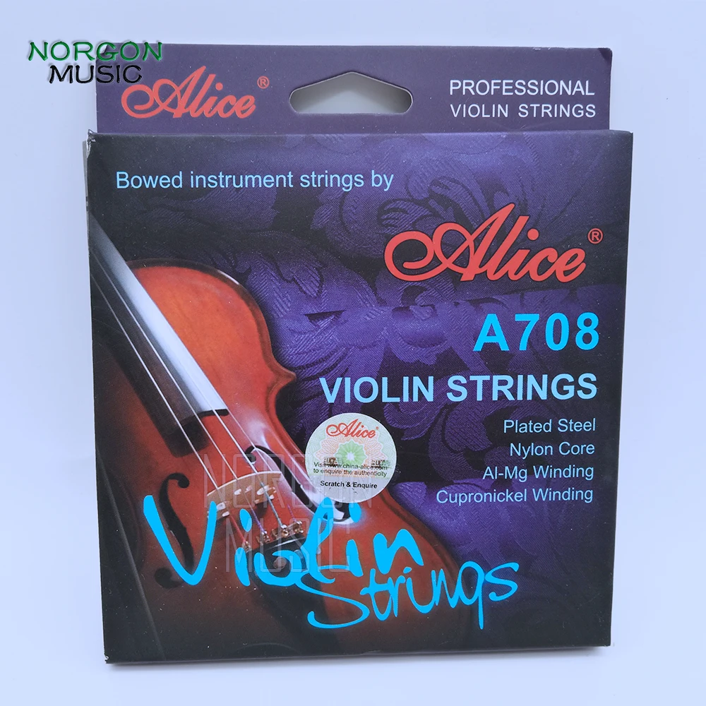 Alice Premium Violin Strings A708 Aluminum Alloy Wound Violin