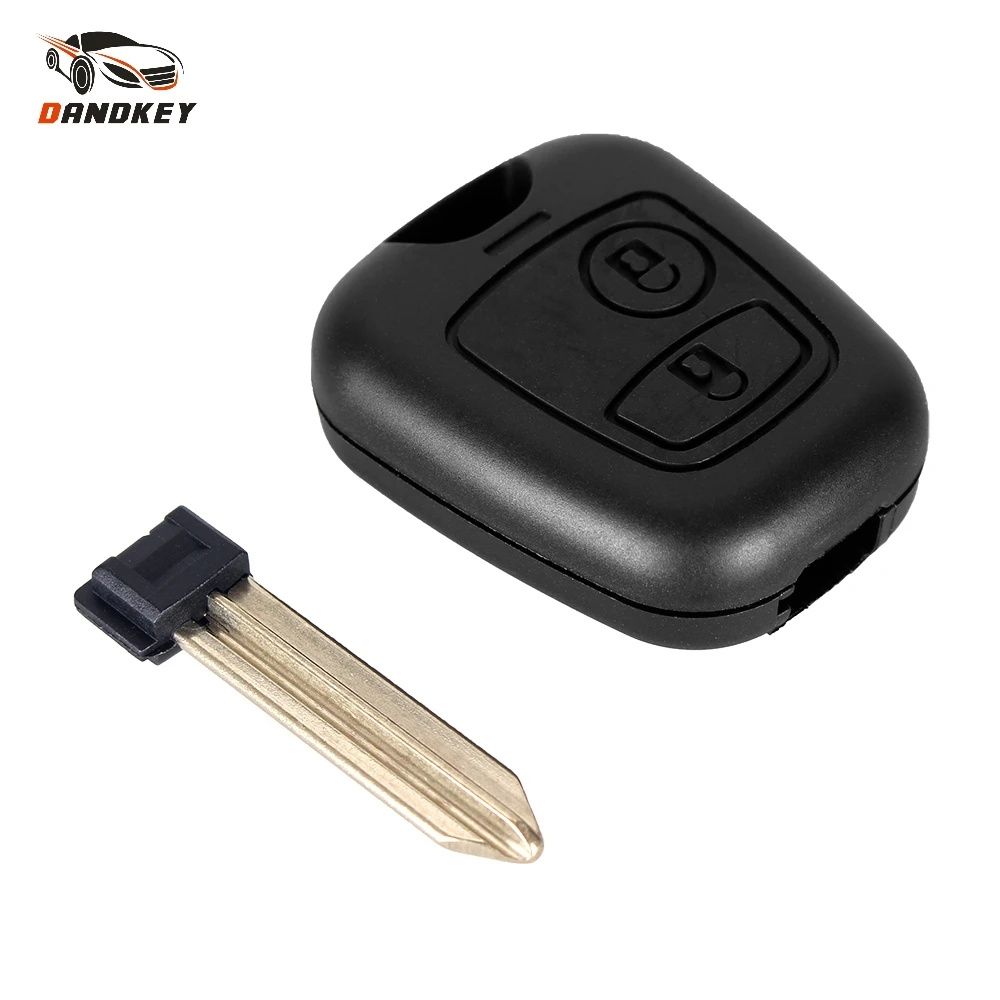 Dandkey 20X пульт дистанционного ключа оболочки крышки 2 кнопки для Citroen C2 C3 Xsara Picasso