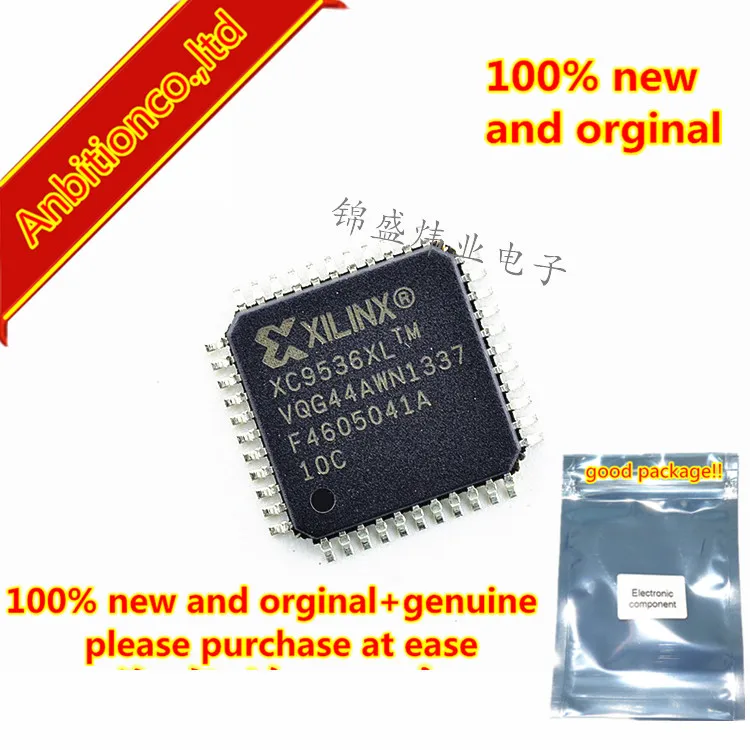 

5pcs 100% new and orginal XC9536XL-10VQG44C XC9536XL TQFP44 in stock