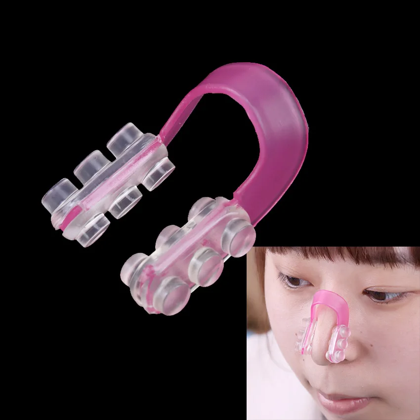 Nose-Clip Massager Relax Soft-Silicone Beauty The Shape Straighten-The-Bridge-Of-The-Nose-Equipment