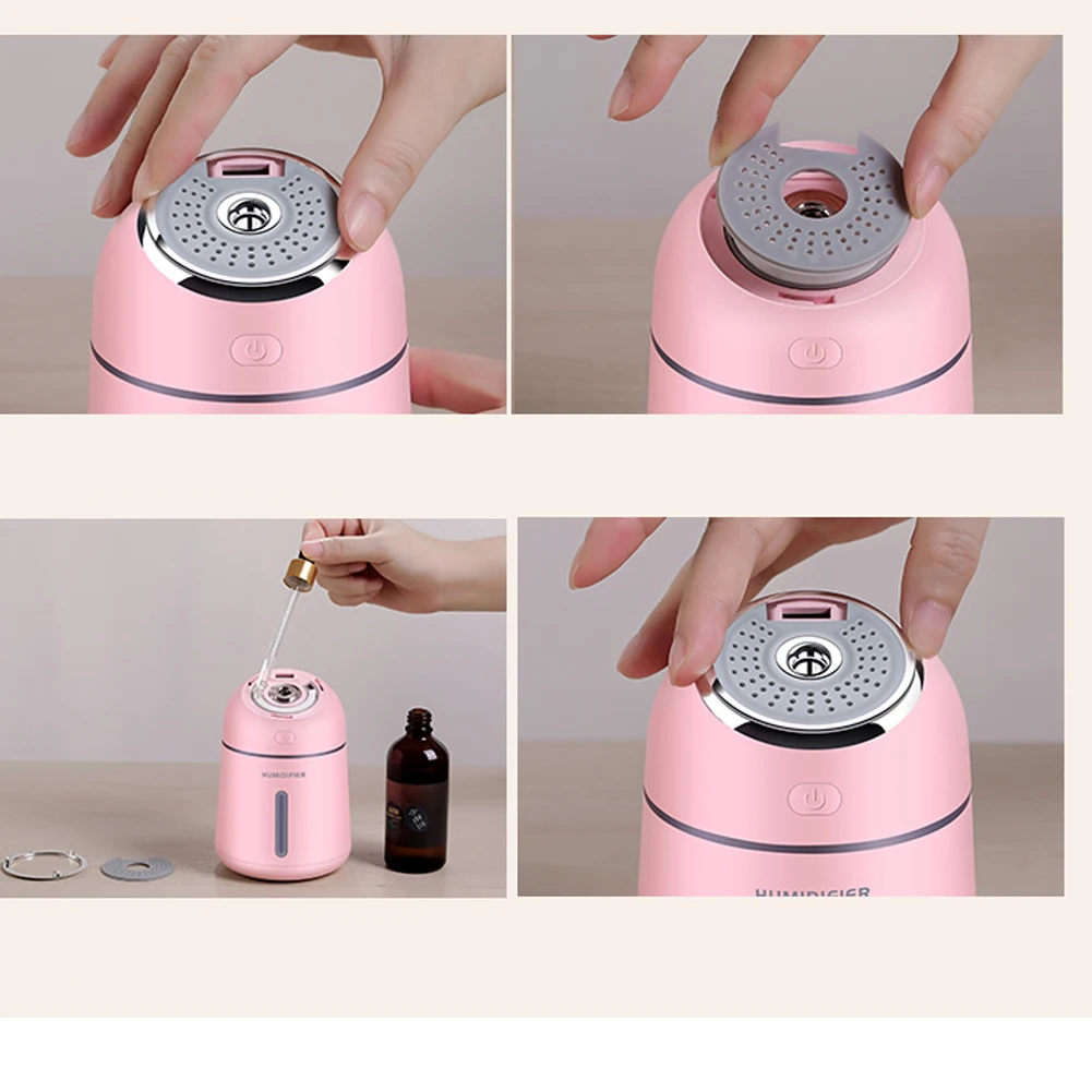 

LED Electric Aromatherapy Diffuser Ultrasonic Essential oil Aroma Air Humidifier Aroma Burner