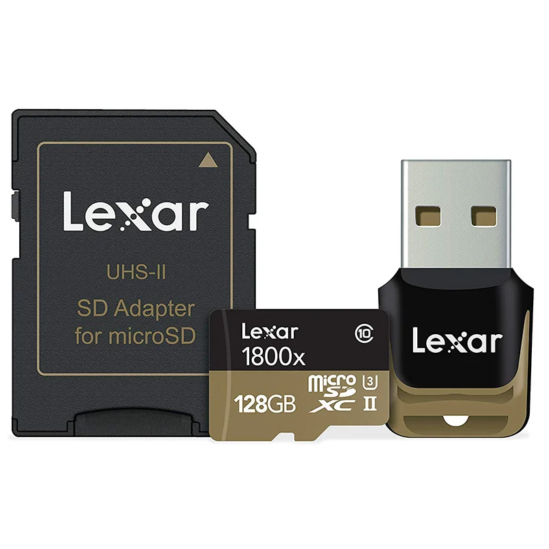 Lexar Professional 270 МБ/с./с 1800x micro SD SDHC SDXC 32 Гб 64 128 ГБ 256 карта памяти UHS II для дрона Gopro Hero Sport