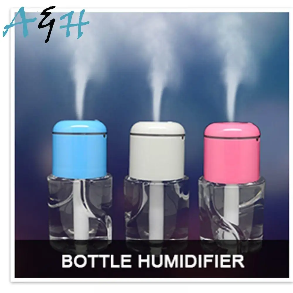 

Mini USB Aroma oil essential Humidifier diffuser Steam Car Portable Caps humidifier Water Mist Bottle Diffuser 5V Maker air