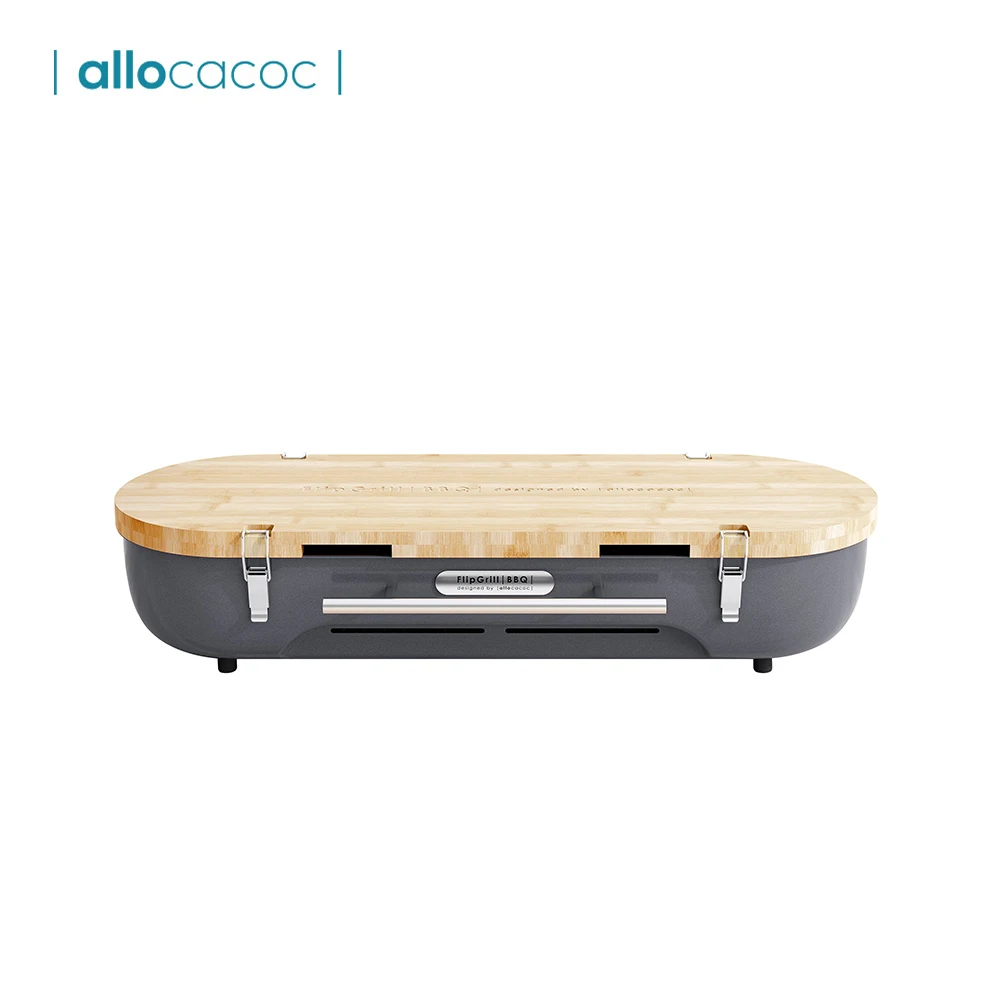 

Allocacoc BBQ Grill Desktop Barbecue Tool Outdoor Camping Family Party Daily Use Convenient Grill
