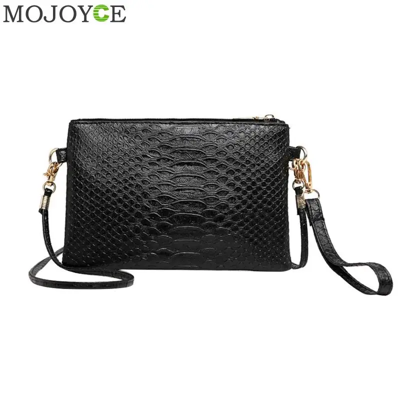 

2019 Alligator Mini Shoulder Bag Ladies Leather Clutches Phone Bags for Women Wristlets Coin Purse Handbag Dropshipping