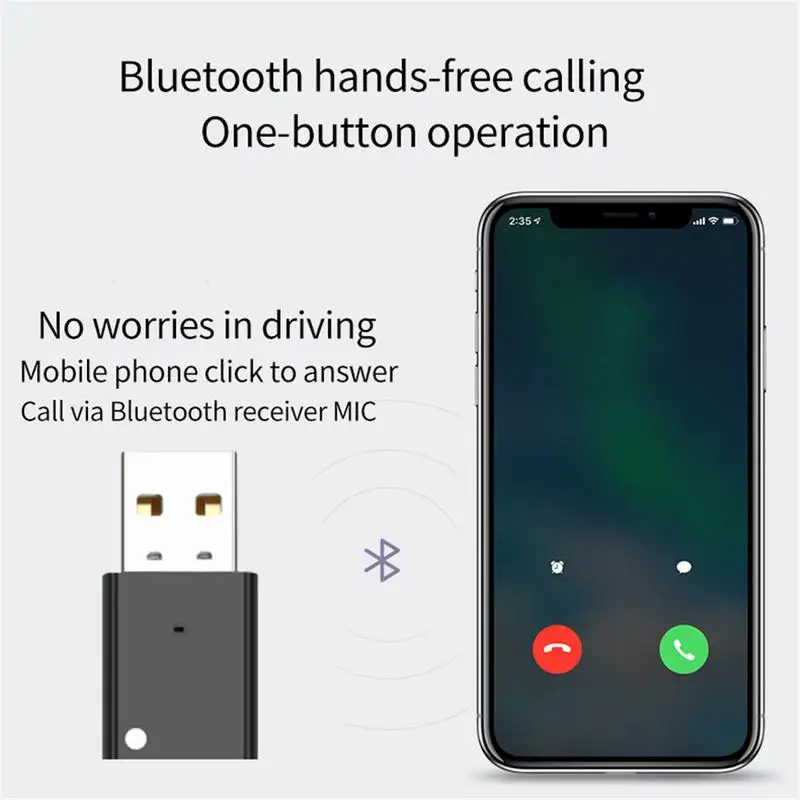 Автомобильный Bluetooth 5 0 приемник музыкальный аудио bluetooth передатчик беспроводной