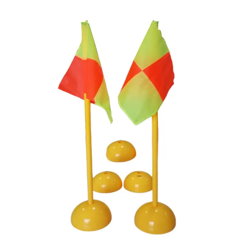 

Football Corner Flag Barrier Base Round Mouth Sign Pole Base Water Injection Stand For Sports Good Quality Useful Equipment