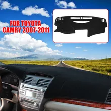 Для Toyota Camry 2007 2008 2009 2010 2011 приборной панели крышки Dashmat Даш Мат Pad козырек от солнца приборная панель покрытие автомобиля-Стайлинг