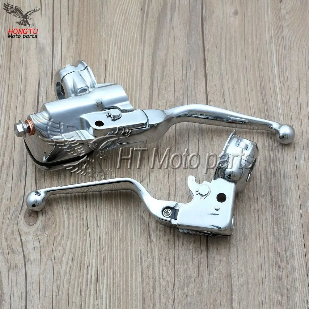 Хромированный рычаг сцепления мотоцикла для Harley Davidson Softail Deluxe Road King Fat boy|motorcycle clutch