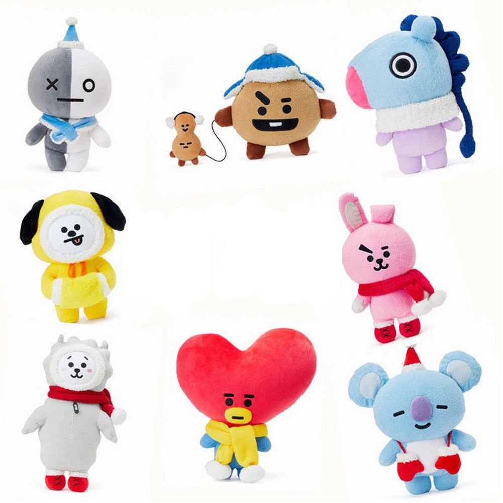 bt21 christmas plush