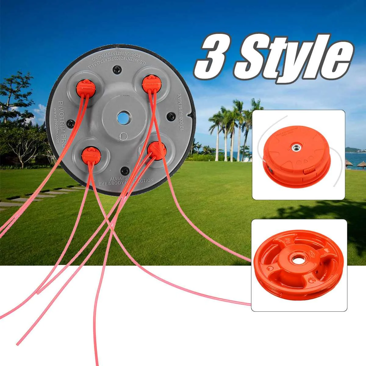Aliexpress.com : Buy 4 Line String Universal Garden Lawn ...