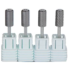 Mayitr1 шт., электрический сверлильный станок для ногтей, сверла с большой бочкой из вольфрамового сплава, сверло для ногтей, Электрический станок, инструмент для маникюра