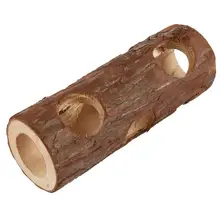Деревянные трубы линии обучение, игры подключены внешние игрушки в форме туннеля для маленьких животных клетки для хомяка товары
