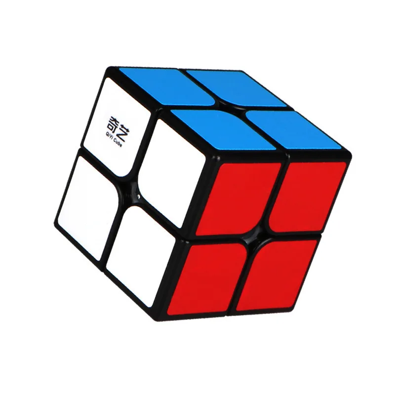 Qiyi Neo Cube 2x2 магический куб 2 на кубика 50 мм скоростной Карманный стикер