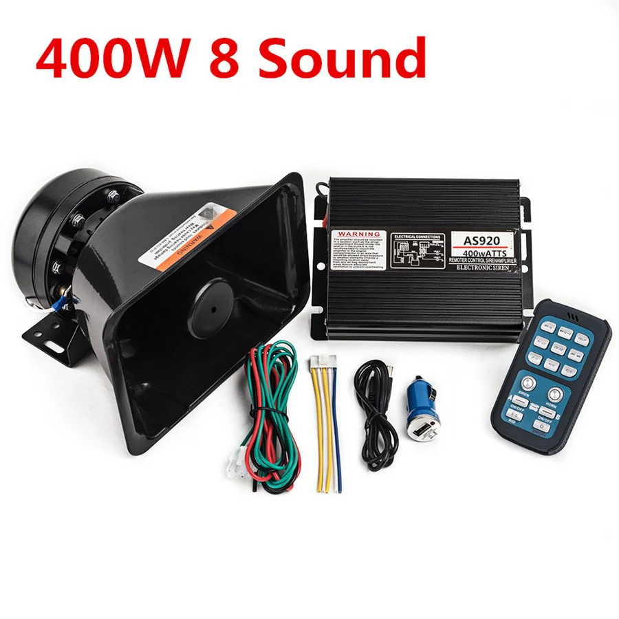 Best Price Cheap 4p6gy Universale DC12V 400 w 8 Suono Forte Allarme Auto Altoparlante Senza Fili Amplificatore PA MIC Sistema per la Polizia Fuoco Sirena di Allarme Best Price Cheap 4p6gy Universale DC12V 400 w 8 Suono Forte Allarme Auto Altoparlante Senza Fili Amplificatore PA MIC Sistema per la Polizia Fuoco Sirena di Allarme