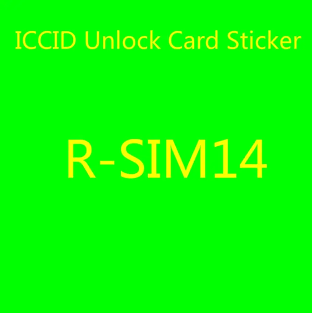 

New R-SIM14 Perfect Unlock Universal RSIM Nano Unlock Card R-SIM14 X For All Models R-SIM14 RSIM R-SIM14 X Ultra ICCID