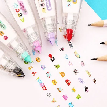 

AAAJ-Lace correction tape cartoon animal pattern decorative tape notebook scrapbooking DIY craft