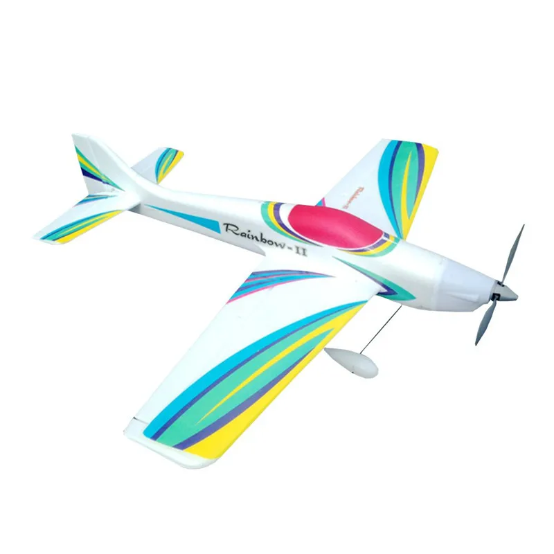 F3A 3D Аэробика RC самолет PNP гром/Радуга 890 мм размах крыльев EPO радиоуправляемая