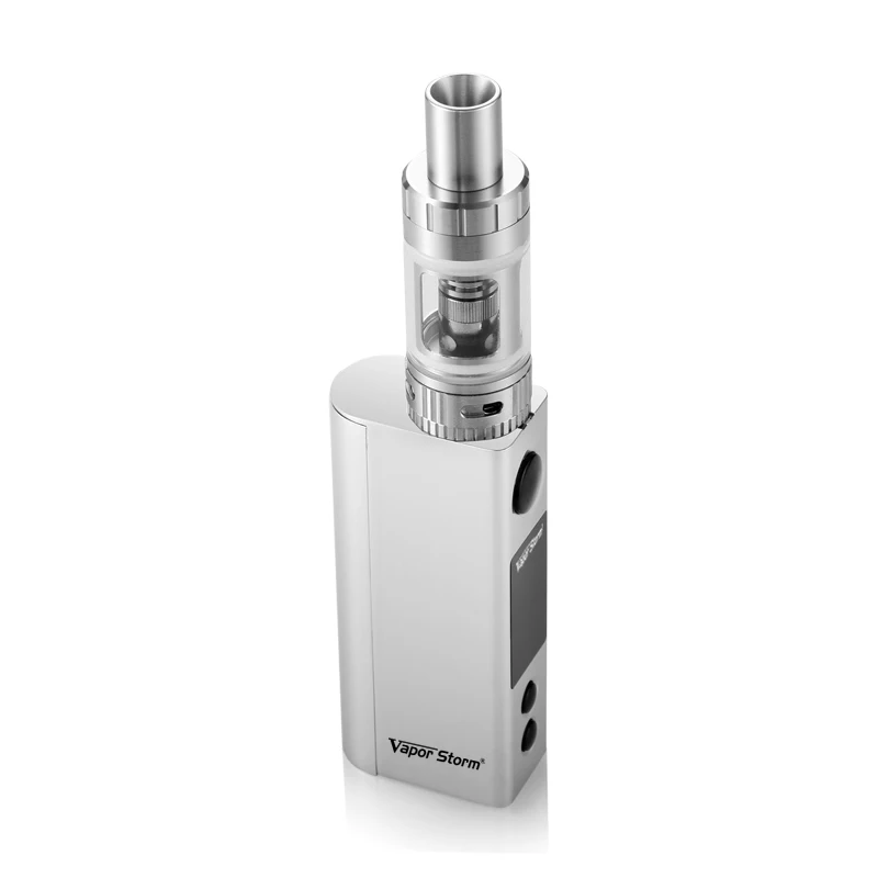 Vapor Storm электронная сигарета V80 80 Вт коробка мод Vape комплект съемный 0.2ohm OLED 4 5 | Отзывы и видеообзор