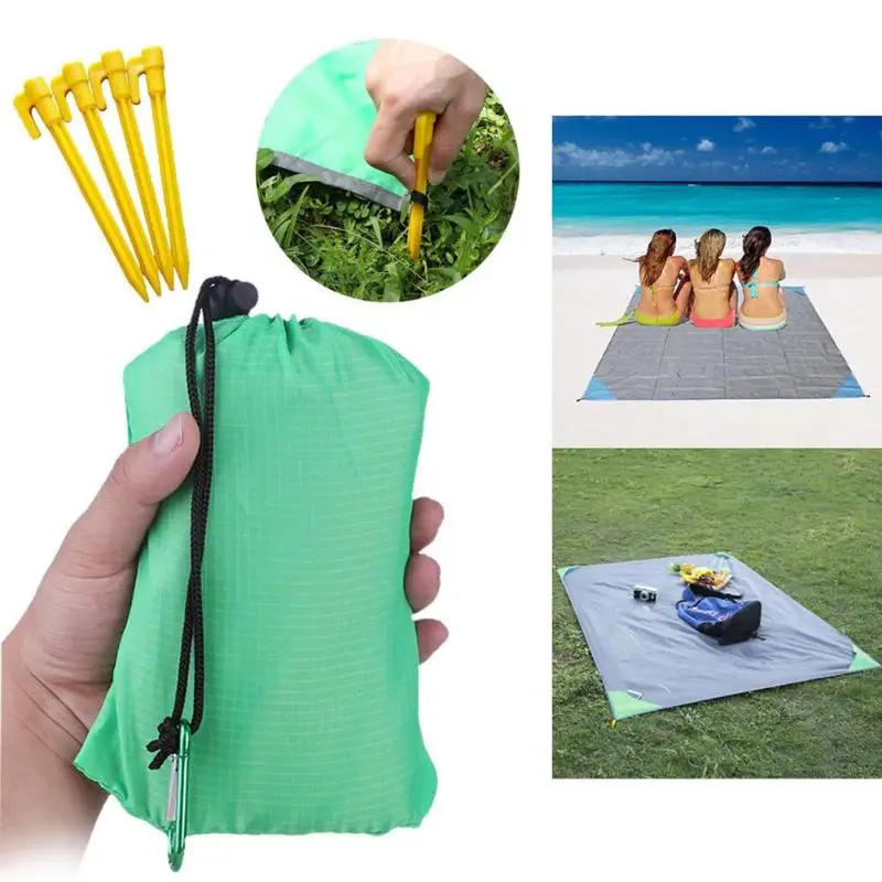 Waterproof Beach Blanket Outdoor Portable Picnic Mat Camping Ground Mat