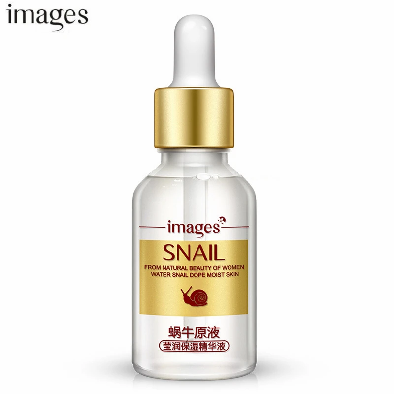 

Snail Essence Pure Plant Extract Hyaluronic Acid Liquid Moisturizing Whitening Blemish Serum Rejuvenation Serum Face Care 15ML