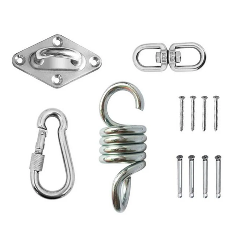 

Quality Hanging Chair Hardware Connect Hook Set Hammock Hook Garden Suspension Swing Hook Kit Professional