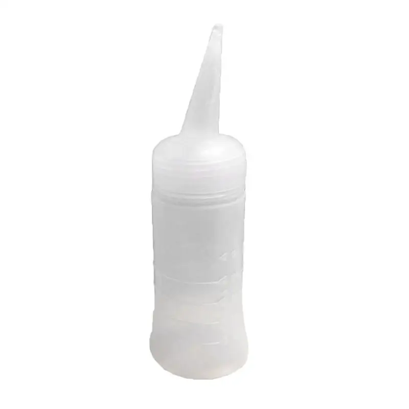 

1PC 120ml Professional Hair Dye Applicator Brush Dispensing Salon Empty Plastic Hair Coloring Dry Washing Bottle