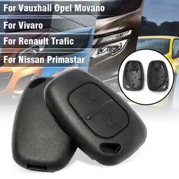 

Replacements General 2 Buttons Keyless Remote Shell Case Key Fob For Renault Opel for Vauxhall For Nissan Vivaro Movano Traffic