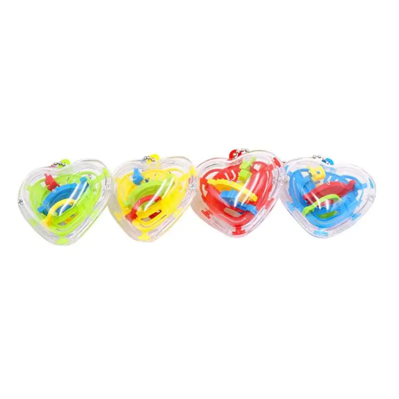 50 pass High Quality Maze Toy Mini Ball Maze Intellect 3d Puzzle Toy Balance Barrier Magic Labyrinth Spherica