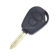 Replacement new fob 2 Button Remote Key Shell Case Cover fit for Citroen Ligier