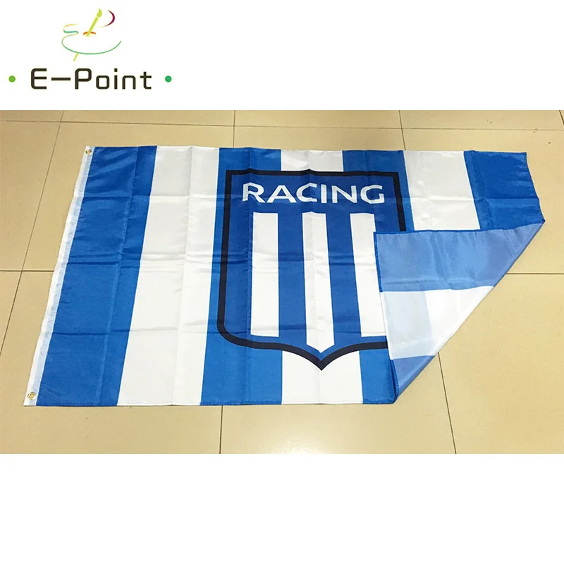 Флаг Аргентины Racing Club de Avellaneda 3 фута* 5 футов(90*150 см) размер рождественские украшения для домашнего флага баннер подарки