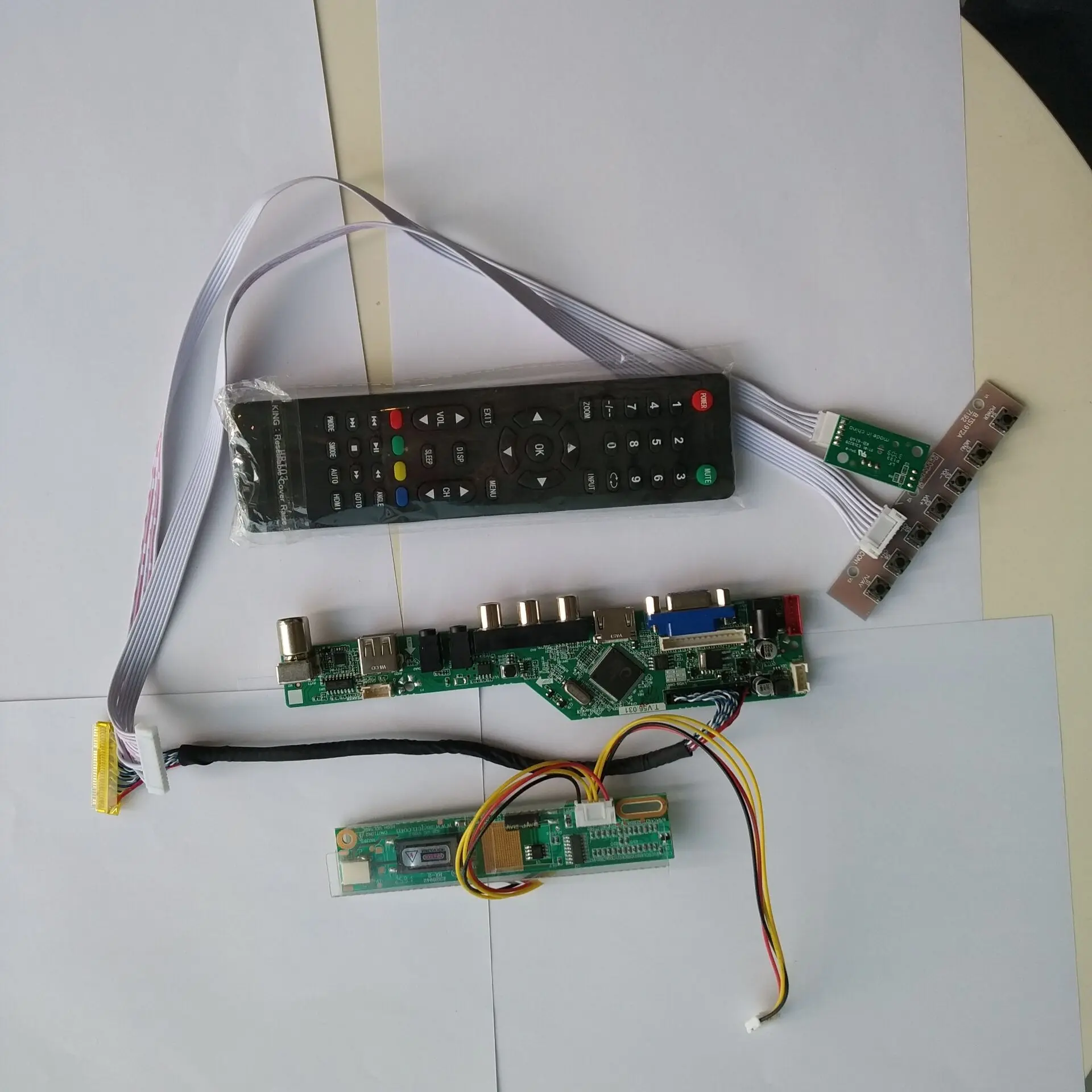 TV LCD LED VGA AV LED HDMI Controller Board kit For LTN170BT08 G01 17 0 1440