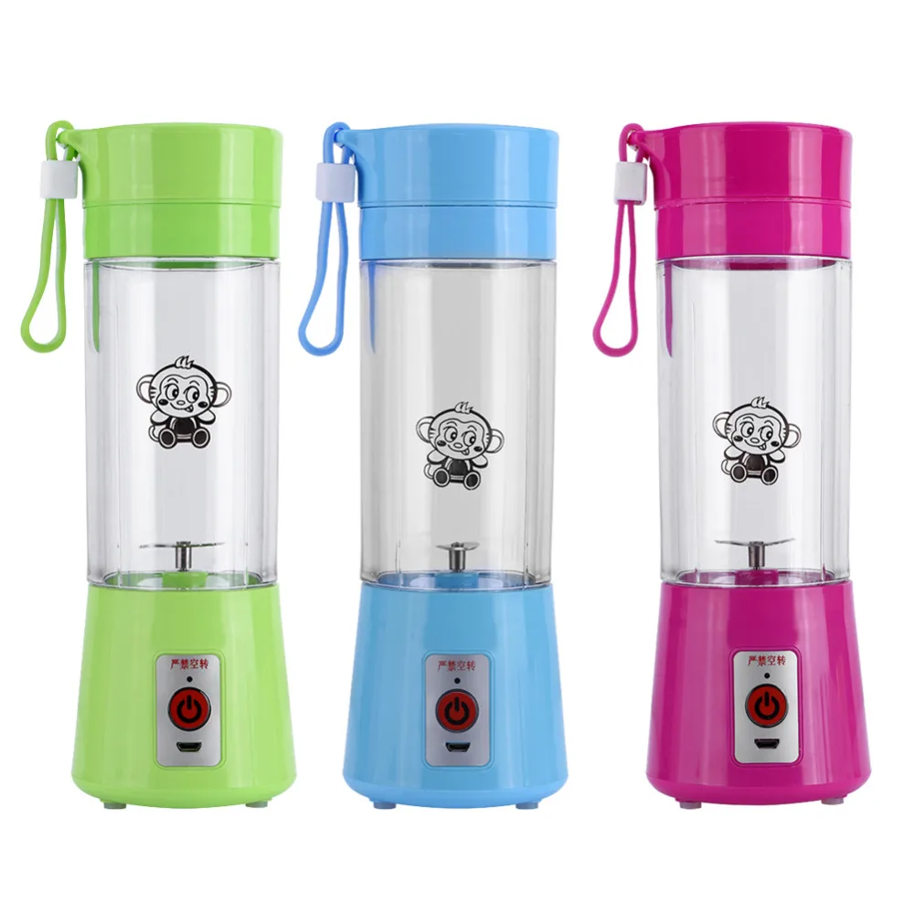 

New 400ML Portable Electric Fruit Juicer Machine Fruit Juice Extractor Handheld Blender Juicer Bottle Squeezers Cup