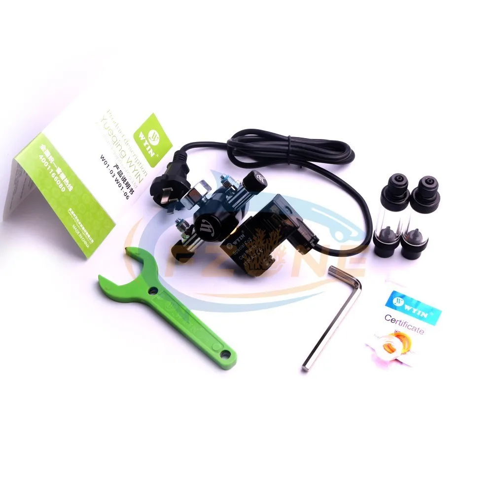Acuario Wyin doble salida calibre CO2 regulador con válvula de contador de burbujas de válvula de solenoide y Kits de instalación - 6