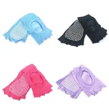 Йога удобные носки профессиональные нескользящей практикующих Обувь Для Йоги пять пальцев носки впитывают пот Deodor воздушная Йога носки