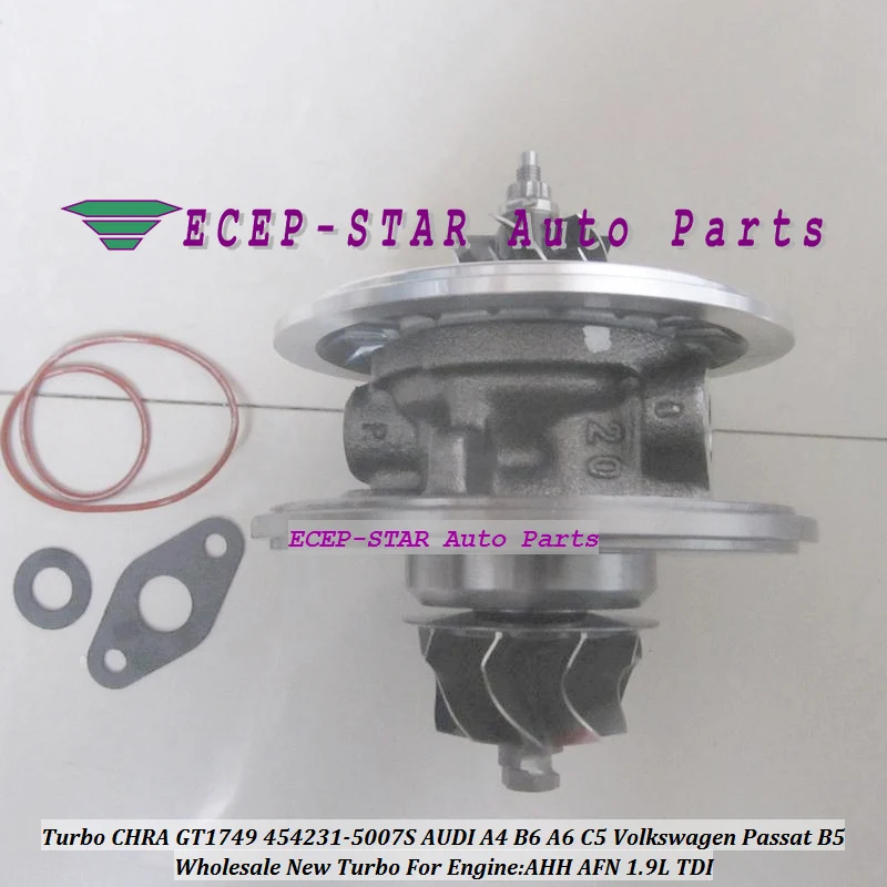 Турбокомпрессор турбо CHRA картридж GT1749 454231 5007S для AUDI A4 B6 A6 C5 Volkswagen VW Passat B5 AHH AFN 1.9L